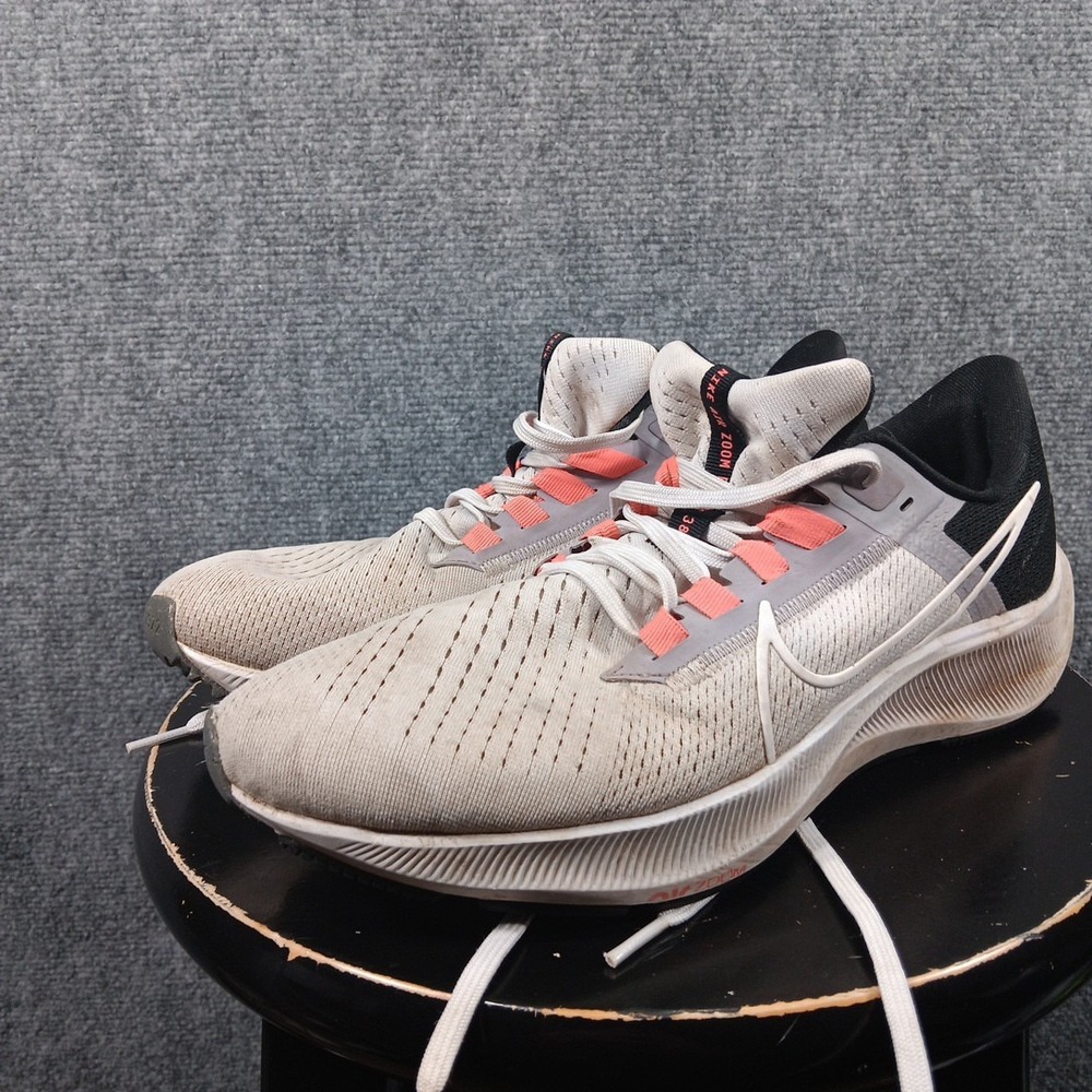Nike Air Pegasus 38 Mens US 10 White Pink Black Running Shoes CW7356-101